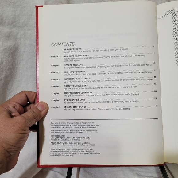 Vintage "The Great Granny Crochet" instructional Hardcover Book - Picture 9 of 14